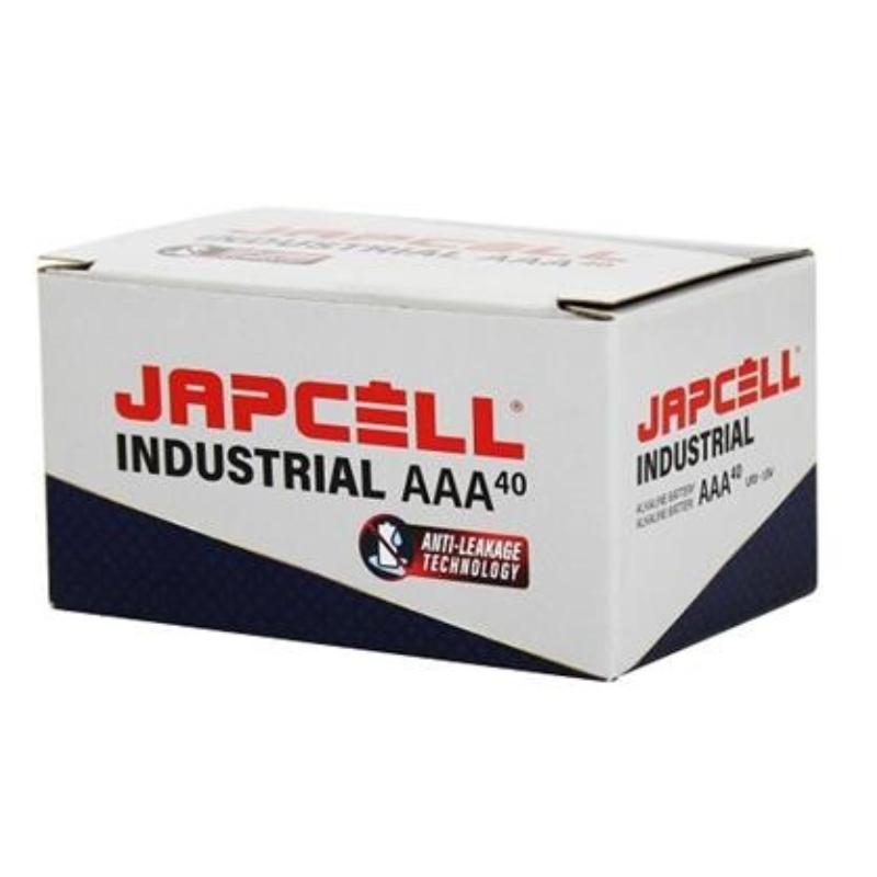 Japcell batteri Industriell antiläckage AAA, 40 st