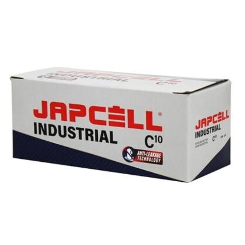 Japcell batteri Industriell antiläckage C, 10 st