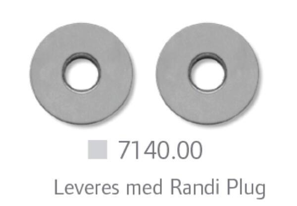Randi Line 18 handle rosette, 714000 w/clip CC30