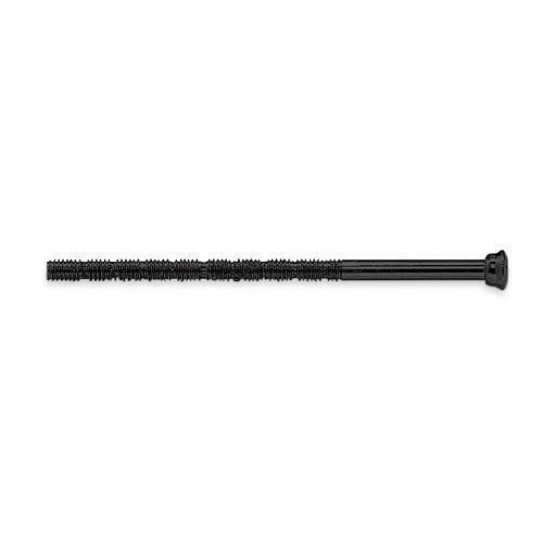 Randi Line 18 knurled screw, M4x84mm, black PVD