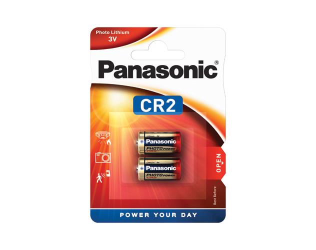 Lithium-CR2-Batterie, 2er-Pack