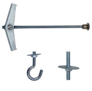 EXP Spring-clamp peg w/ washer and nut PK 50