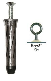 EXP Rosett grå ögon poz. 2. 5 mm ma.skr PK 25
