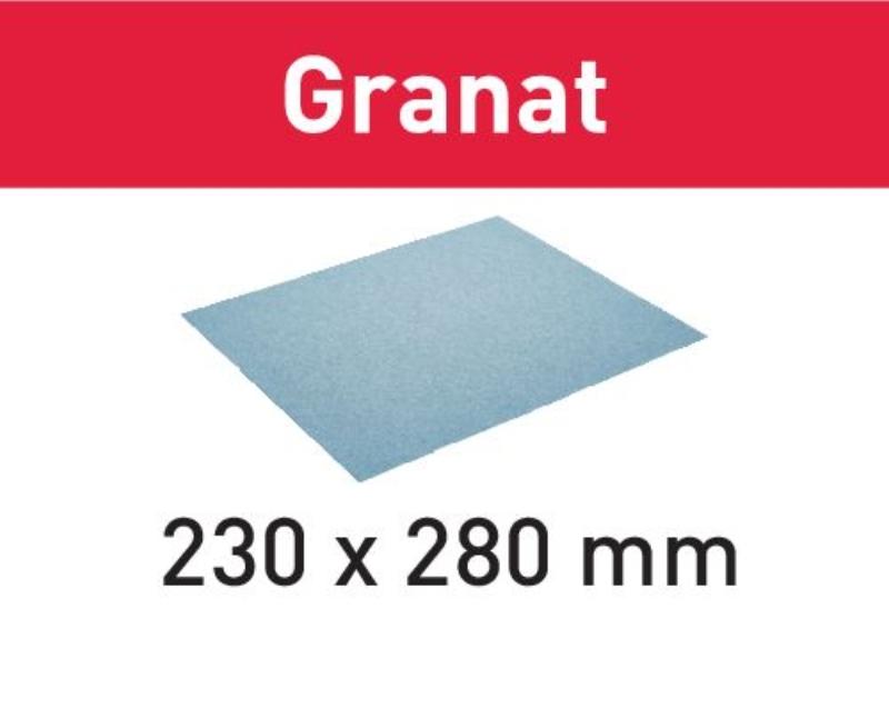 Festool Sanding sheet 230x280 Garnet, 10 pcs