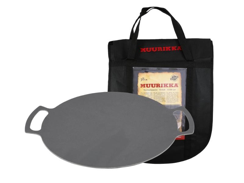 GRILL PLATE 38 CM IN STORAGE BAG