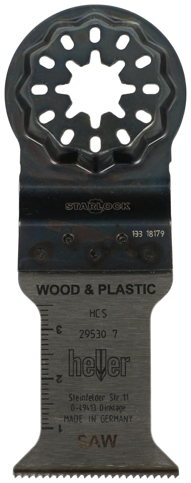 Heller Starlock-Sägeblatt (133) 50x35 für Holz