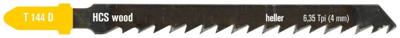 Heller jigsaw blade for wood 2.5x50mm