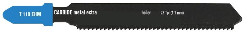 Heller Stichsägeblatt 50 mm, T/RS-Stahl 2–5 mm, Packung mit 3 Stück. T118EHM