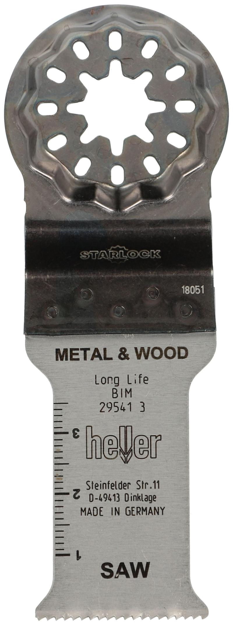 Heller starlock 50x28 mm t/wood and metal, 3 pcs.