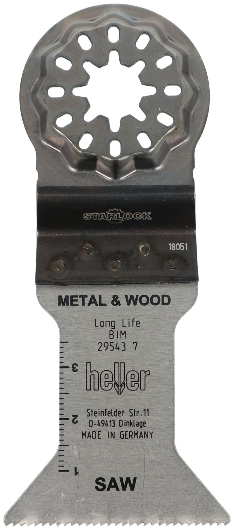 Heller starlock 44x50 mm t/trä och metall