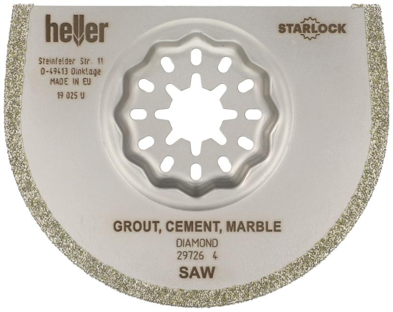 Heller starlock diamond saw blade 75x1.2mm