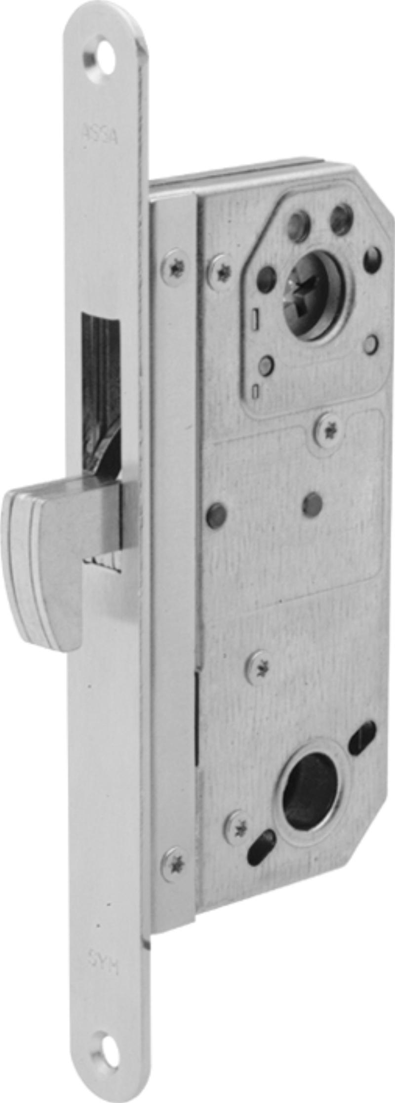 Assa låslåda 9787 m/plåt, med mikrobrytare (521119)